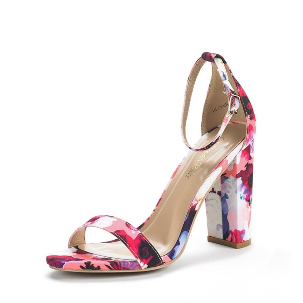 DREAM PAIRS
Women's Chunky High Heel Pump Sandals